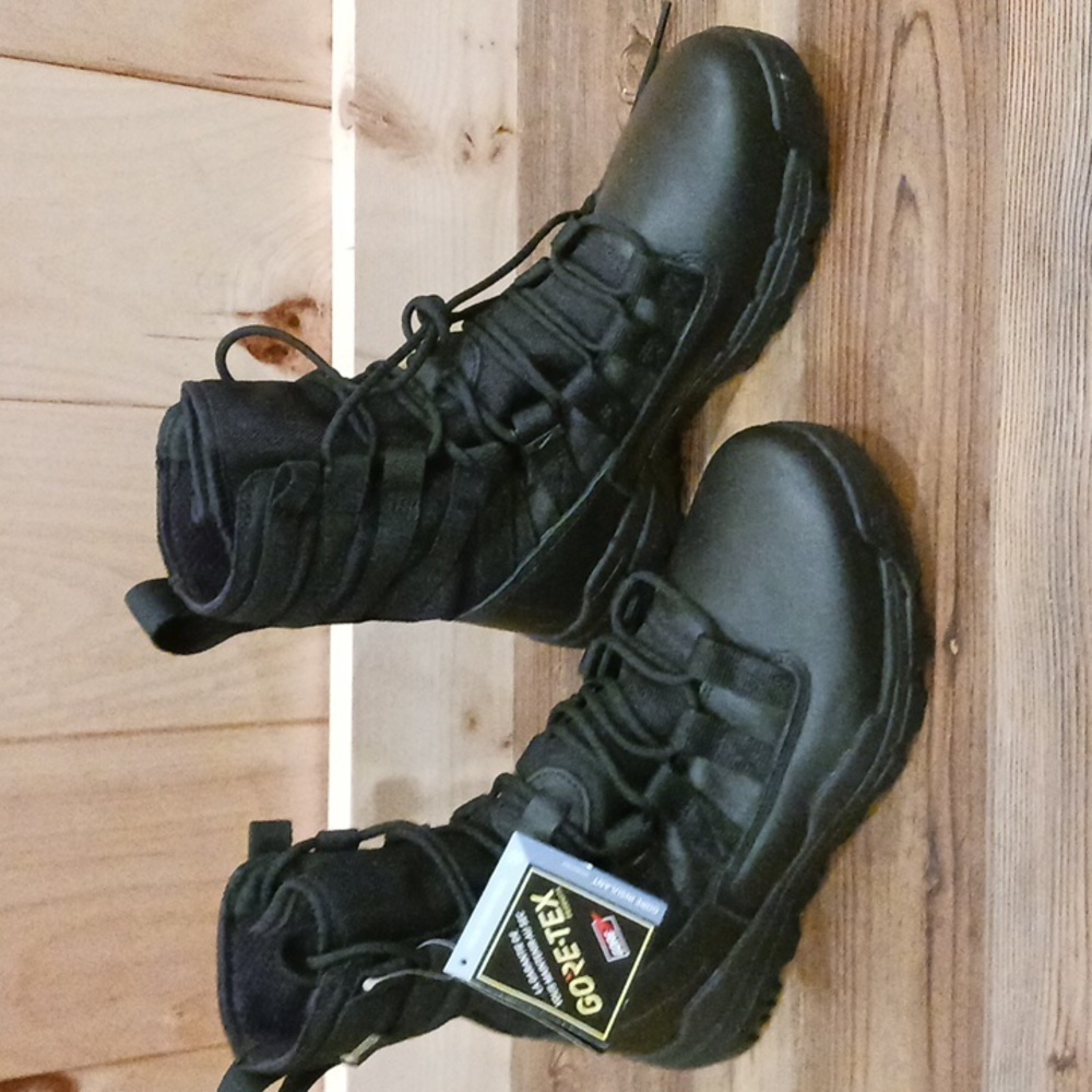 NIKE GORE-TEX Black Tactical Boots Trail 922472-002 Size U.s. 6 No Box
